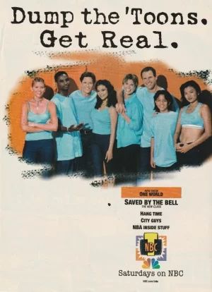 Saved by the Bell New Class teen magazine pinup clipping NBC Add pix picture