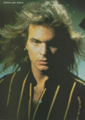 David Lee Roth Van Halen Billy Idol teen magazine pinup clipping Teen Machin Pix