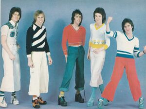 Bay City Rollers teen magazine pinup clipping modeling BCR teen idols