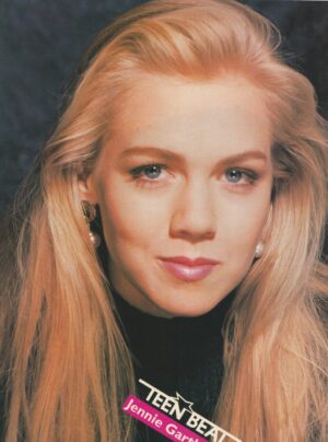 Jennie Garth teen magazine pinup clipping Beverly Hills 90210 Teen Beat headshot
