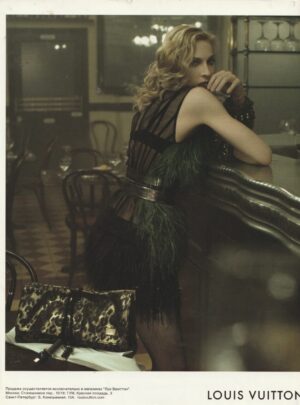 Madonna teen magazine pinup clipping Material Girl Louis Vuitton PIX add