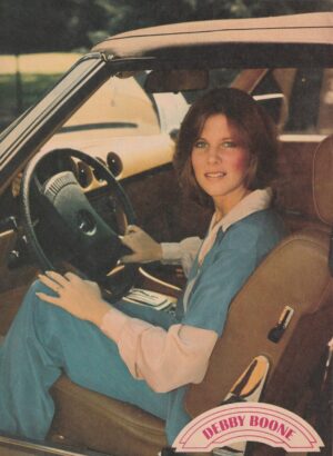 Robby Benson Debby Boone teen magazine pinup clipping car Teen Machine PIX