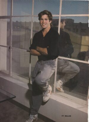 Ty Miller teen magazine pinup clipping full body Teen Machine Young Riders Pix