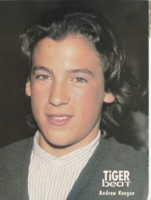 Andrew Keegan teen magazine pinup clipping headshot Tiger Beat Pix teen idols