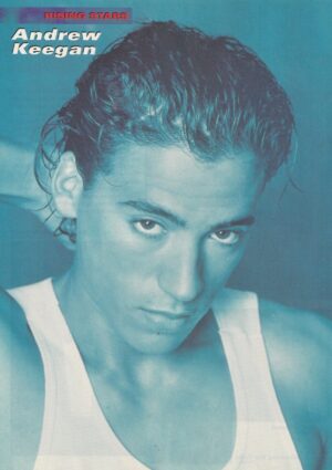 Andrew Keegan Christian Slater teen magazine pinup clipping headshot muscles PIX