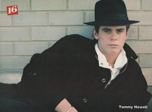 Thomas Howell Tommy Howell Jon Moss Culture Club teen magazine pinup clipping