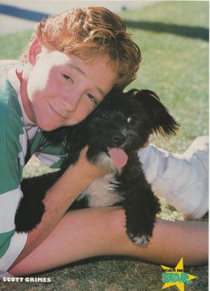 Scott Grimes teen magazine pinup clipping Star dog child star Bop Teen Beat Pix