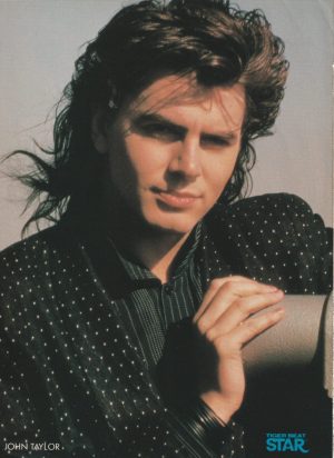 John Taylor Bryan Adams teen magazine pinup clipping Duran Duran Stars Rare Pix