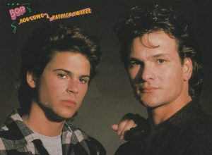 Rob Lowe Patrick Swayze teen magazine pinup clipping Duran Duran Stars Rare Pix