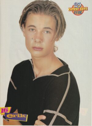 Erik Von Detten Jeremy London teen magazine pinup 90's Pix 16 mag bangs vintage