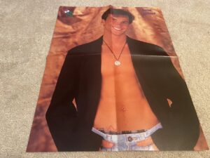 Aaron Jackson Matthew Lawrence teen magazine poster clipping Bop BB Shirtless