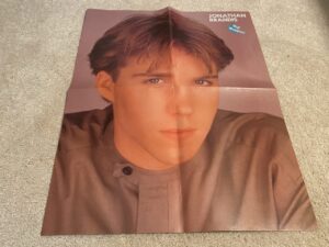 Jonathan Brandis Tiffani Amber Thiiessen teen magazine poster clipping Bop RIP