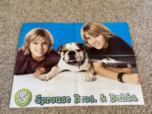 Dylan Sprouse Cole Sprouse Corbin Bleu Zac Efron Ashley Tisdale teen magazine poster Pop Star dog young boys