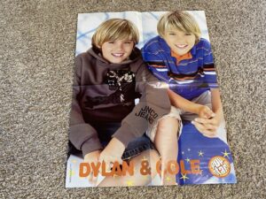 Dylan Sprouse Cole Sprouse Good Charlotte teen magazine poster Pop Star shorts pix