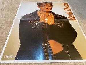 Mark Owen Take That teenmagazine poster clipping Pop Foto hot pose pop Pix