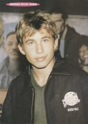Jonathan Taylor Thomas Hanson teen magazine pinup clipping Young headshot JTT