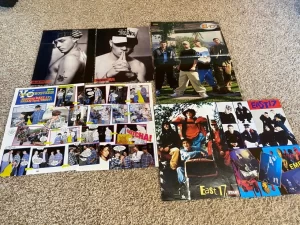 East 17 teen magazine pinup clipping shirtless boy band modeling Bravo Big Hit