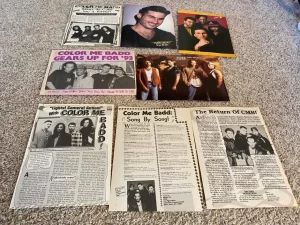 Color Me Badd teen magazine pinup clipping band Superteen Tiger Beat PIX RARE