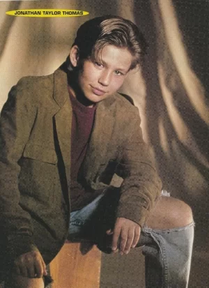 Jonathan Taylor Thomas Zachery Ty Bryan teen pinup clipping Ripped jeans JTT