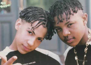 Kris Kross Jason Priestley teen magazine pinup clipping headshot Rappers Bop Pix