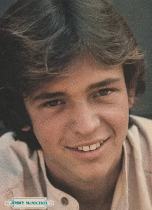 Jimmy Mcnichol Peter Gallagher teen magazine pinup clipping Superteen smile pix