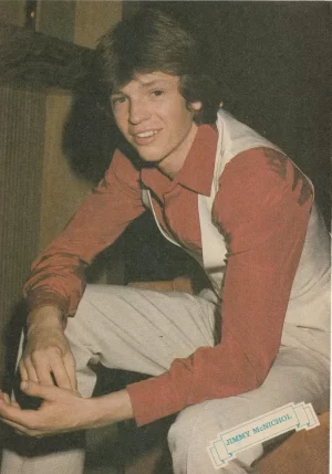 Jimmy Mcnichol Richard Dean Anderson teen magazine pinup clipping Headshot pix