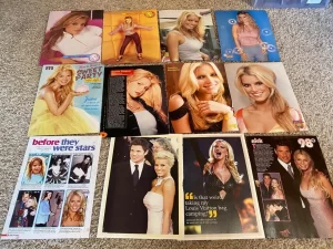 Jessica Simpson teen magazine pinup clipping Bop Tiger Teen Beat Pix young