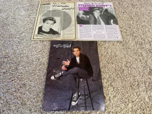 Stephen Dorff teen magazine pinup clipping young modeling Teen Beat Tiger Beat