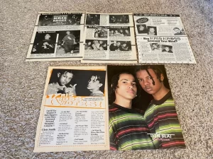 Kris Kross teen magazine pinup clipping rappers Teen Beat Tiger Beat Bop pix