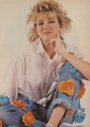 Debbie Gibson Danny Ponce teen magazine pinup clipping modeling pix RARE 80s