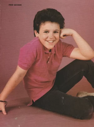 Fred Savage Menudo teen magazine pinup clipping tight jeans 80’s modeling legs