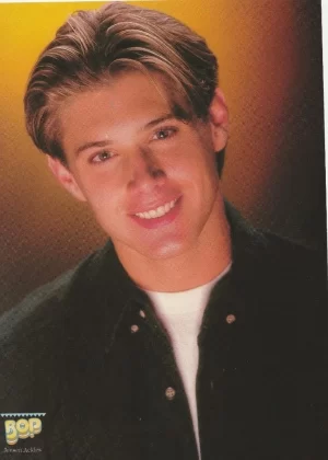 Jensen Ackles teen magazine pinup clipping 90’s blue shirt Bop Supernatural Pix