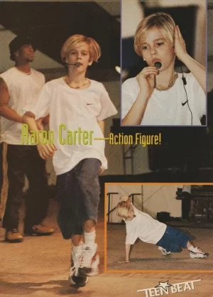 Danielle Fishel Ben Savage Aaron Carter teen magazine pinup clipping shorts Pix