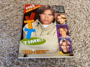 Jonathan Taylor Thomas teen mini magazine pinup clipping modeling JTT Teen Beat