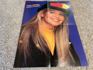 Candace Cameron New Kids on the block teen magazine poster clipping Pop Outs