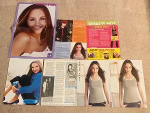Amanda Bynes teen magazine pinup clippings lot Bop Twist Pop Star j-14 Pix