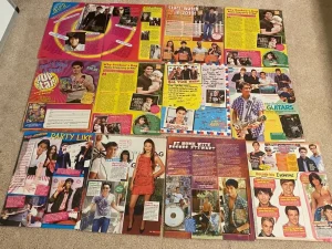 Boo Boo Stewart teen magazine pinup clippings lot Bop Twist Pop Star j-14 Pix