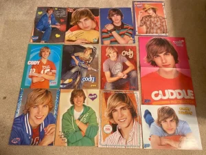 Cody Linley teen magazine pinup clippings lot Bop Twist Pop Star Pix teen idols