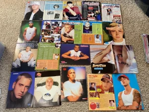 Eminem teen magazine pinup clippings lot Bop Twist Pop Star Pix teen idols