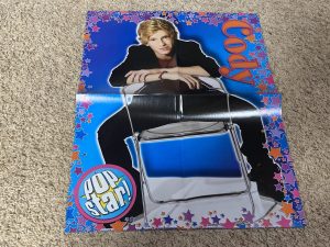 Cody Simpson Taylor Lautner teen magazine poster clipping legs open chair sexy