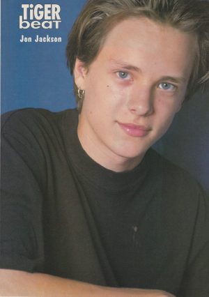 Alanis Morissette Jonathan Jackson teen magazine pinup clipping Lucky 90’s hunk