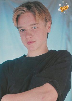 Devon Sawa Backstreet Boys teen magazine pinup clipping Casper Young boy 90’s