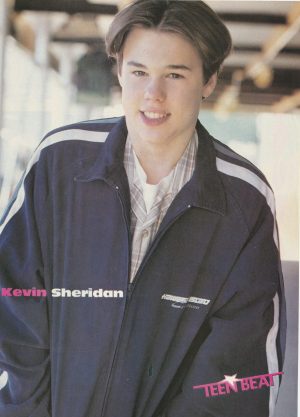 Kevin Sheridan teen magazine pinup clipping All-Stars modeling 90’s Pix young
