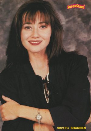 Shannen Doherty Mayim Bialik teen magazine pinup clipping Superstars pix