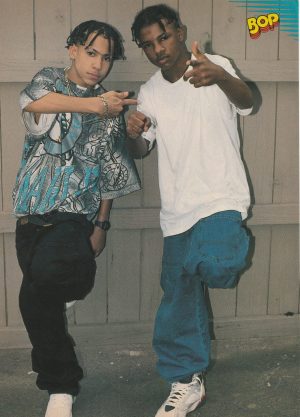 Shannen Doherty Kris Kross teen magazine pinup clipping Bop Jump Jump pix