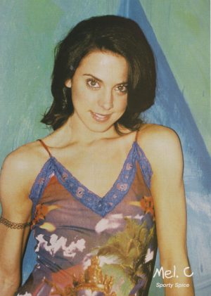 Spice Girls teen magazine pinup clipping pop group Mel C Victoria Beckham
