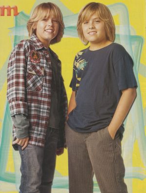 Cole Sprouse Dylan Sprouse teen magazine pinup clipping Suite Life pockets M