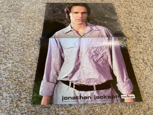 Jonathan Jackson Wilmer Valderrama teen poster clipping RARE Teen Style leather