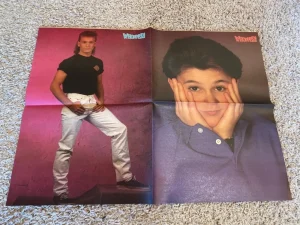 Tommy Puett Fred Savage Neil Patrick Harris Scott Weinger teen magazine poster