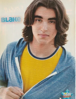 Blake Michael Kendall Big Time Rush teen magazine pinup clipping modeling night